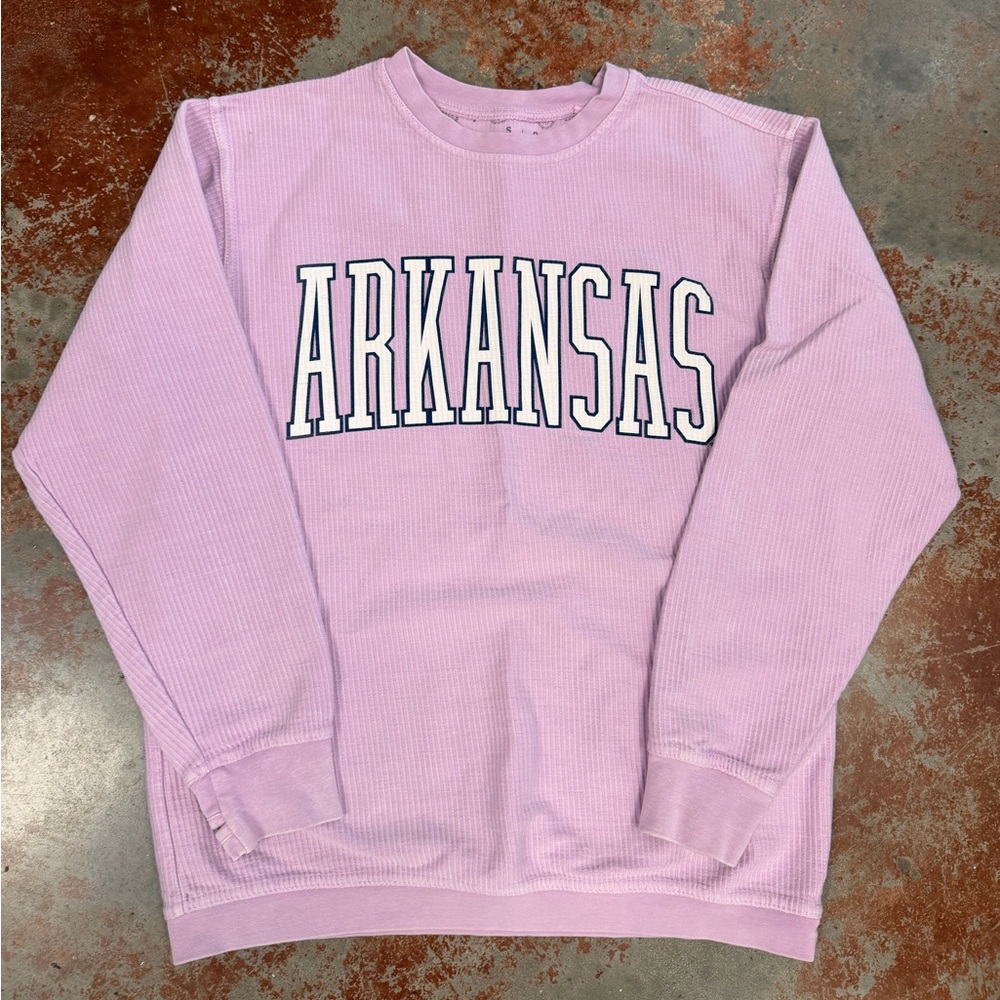 Light purple Arkansas Sweatshirt